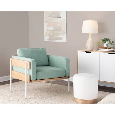 Kari Accent Chair White - LumiSource