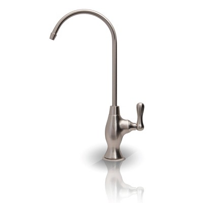 APEC Water Systems Luxury Designer Faucet - Brushed Nickel - FAUCET-CD-COKE-NP: Kitchen Water Filter Faucet, BPA-Free