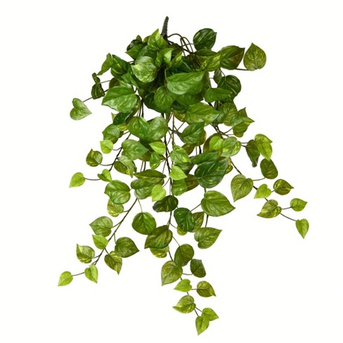 Artificial Plants Hanging Philodendron Bush - 32