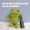 Wrapables Cute Plush Keychain Pendant Charm for Bag, Frog - 4 of 4