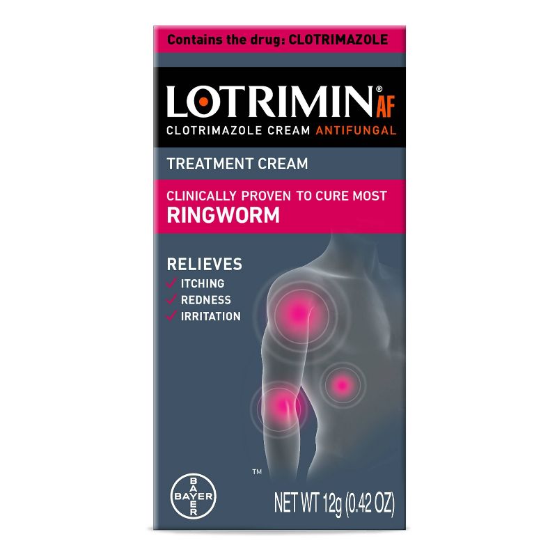 Lotrimin Antifungal Cream for Ringworm Care - .42oz, 1 of 8