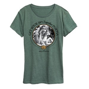 Women's - The White Lotus - Get It Together Portia Short Sleeve Graphic T-Shirt - 1 of 4