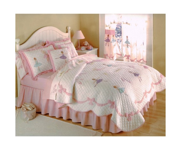 Full/Queen Ballet Lessons Quilt Set - My World