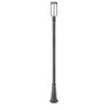 Z-Lite Leland 1 - Light Post Light in  Sand Black - image 4 of 4