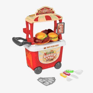 World Tech Toys Burger Cart Playset - 1 of 4