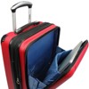 World Traveler Dejuno Compact 20" Carry-on Luggage with Laptop Pocket - 4 of 4