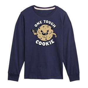 Boys' - Instant Message - One Tough Cookie Long Sleeve Graphic T-Shirt - 1 of 4