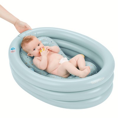 Babymoov Aquani Portable Playpen Kiddie Pool With Play Area - Marine :  Target