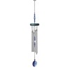 Woodstock Wind Chimes Signature Collection, Crystal Chime, 20", Cobalt Wind Chime WFCO - 4 of 4
