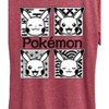Women's - Pokémon - Wagara Grid Pikachu Short Sleeve Graphic T-Shirt - 2 of 4