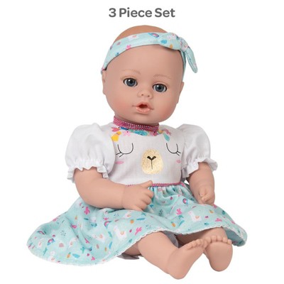 Adora My First Baby Doll - Playtime Llama Magic, 13 inches, Open Close Eyes, Can Suckle Her Thumb