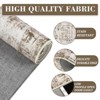 Modern Area Rugs Non Slip Abstract Indoor Carpet Washable Contemporary Accent Rugs Foldable Low Pile Distressed Floor Mat for Kitchen Bedroom Office - 4 of 4