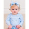 RuffleButts Girls UPF50+ Shimmer Swim Bow Headband - 3 of 4