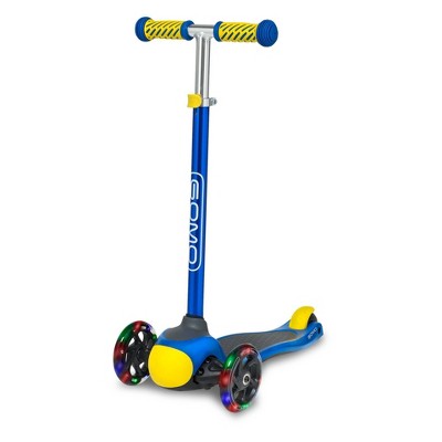 blue scooter