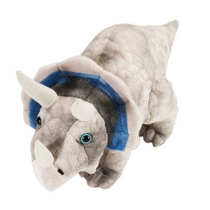 Wild Republic Dinosauria Medium Triceratops Stuffed Animal, 15 Inches - 1 of 1
