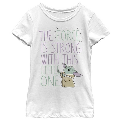 Smol But Strong Baby Yoda T-Shirts