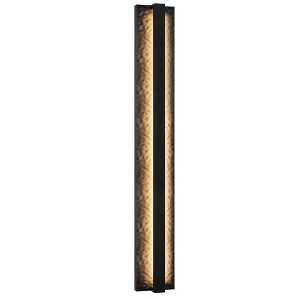 LamQee Modern Linear Outdoor Wall Lights Exterior Lighting Fixtures Outdoor Wall Sconce Outside Wall Mount Lights with Textured Surface - 1 of 4