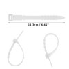 Unique Bargains Silicone Cord Organizer 4.45" Length 10 Pcs - 2 of 4
