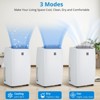 12000 BTU Portable Air Conditioner, Portable AC Unit Up to 550 Sq Ft, Fan & Dehumidifier, Remote Control, Quiet Operation, Installation Kit - 3 of 4