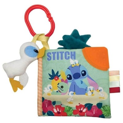 Disney Baby Lilo & Stitch Ohana 7" Inch Soft Activity Book Toy