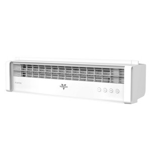 Vornado Window Fan with 3 Speeds Reversible Exhaust Mode Weather Resistant White: ETL Listed, 200-500 sq. ft. Coverage, 8 ft Cord - 1 of 4