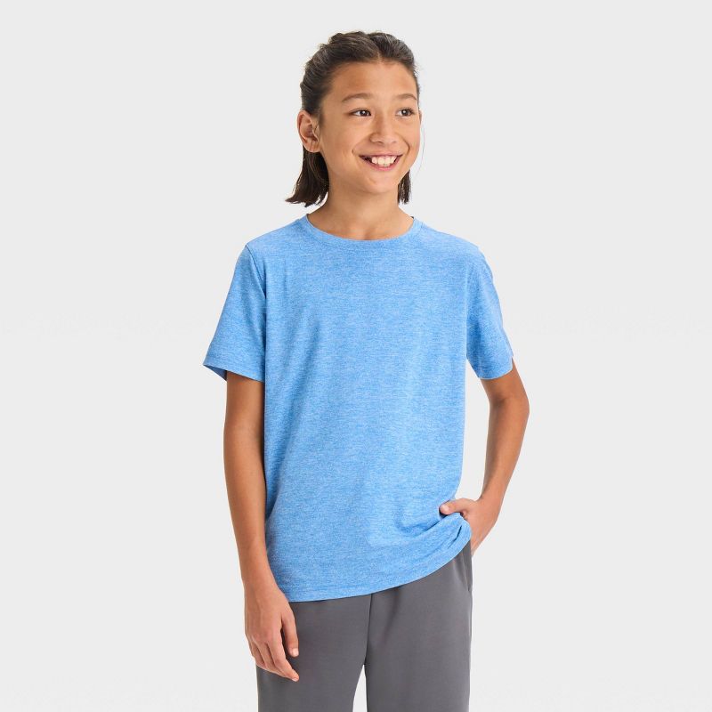 Boys' Crew Neck T-Shirt - All in Motion™, 1 of 5