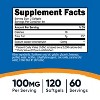 Nutricost Chlorophyll (100mg) 120 Softgels - Gluten-Free, 60 Servings - 2 of 4