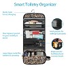 Portable Toiletry Cosmetic Travel Bag, Large Water Resistant Hanging Makeup Organizer Storage Pouch Case - 4 of 4