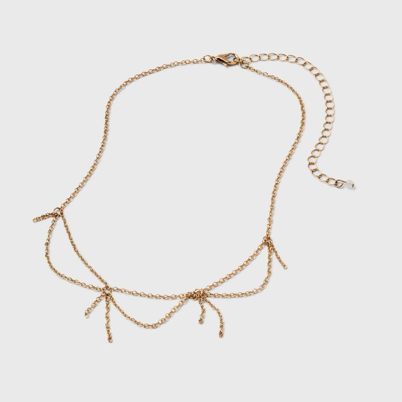 Swag Choker Chain Choker Necklace - Universal Thread&#8482; Gold, 4 of 6
