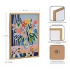 Kate & Laurel All Things Decor 12"x16" Gallery Cheerful Maximalist Flower Vase Print by The Creative Bunch Studio Gold - 3 of 4