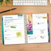 HARDCOVER 2026 Planner, 8.5"x11": 14 Months (Nov 2025-Dec 2026), Daily/Weekly/Monthly,  Bookmark, Pocket Folder w Sticky Notes (Orchid) - 3 of 4