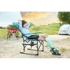 Ridstar Extra-Large Portable Camping Folding Chair with Side Table & Pockets for Fishing, Travel & Picnics-Blue - 3 of 4
