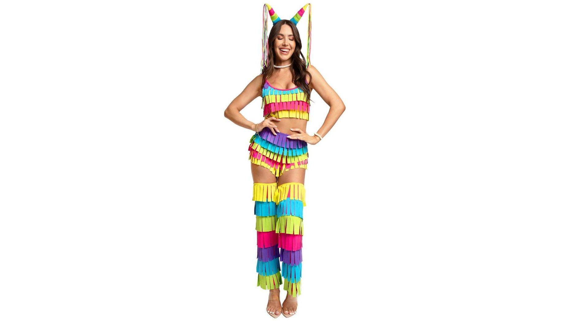 Tipsy Elves Pinata Halloween Costume for Women - Cute and Easy Adult Halloween Bodysuit Costume