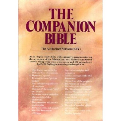 Companion Bible-KJV - by  E W Bullinger (Leather Bound)