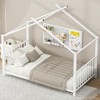 TOAOTBNBO Modern Platform Bed with Adorable House Bed Design, Metal Bed Frames with Storage, Elegant Bed for Good Sleep - 4 of 4