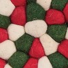 Split P Holiday Wool Ball Trivet Set of 3 - image 3 of 4