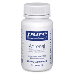 Pure Encapsulations Adrenal - Supplement to Support Healthy Cortisol Levels, Fatigue, Stress Moderation, and Adrenal Gland Function* - 60 Capsules - 1 of 4