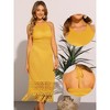 INSPIRE CHIC Women's Sleeveless See Through Summer Beach Dresses - 2 of 4