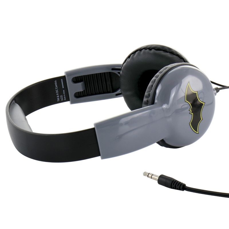 Batman Kid Safe Adjustable Headphones, 1 of 3