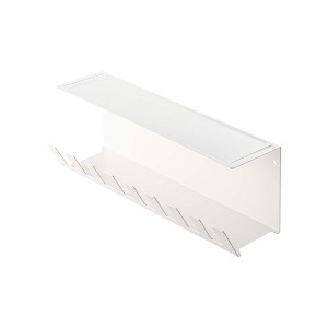 Yamazaki Home - Under-Desk Cable Organizer - Steel - 1 of 4