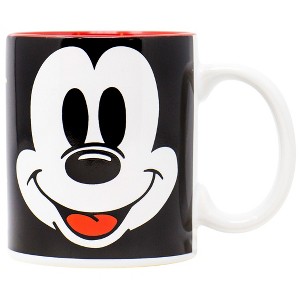 Adult Disney Mickey Mouse Big Face 11 Ounce Coffee Mug - 1 of 2