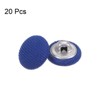 Unique Bargains Metal Shank Round Cloth Covered DIY Sewing Buttons 20 Pcs - 3 of 4