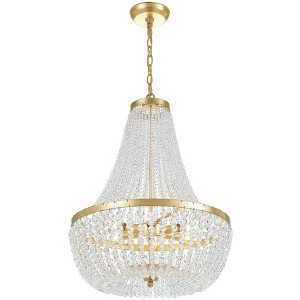 Crystorama Lighting Rylee 6 - Light Chandelier in  Antique Gold - 1 of 4