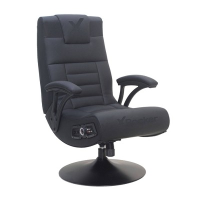 Covert 2.1 Wireless Audio Pedestal Console Gaming Chair Black - X Rocker