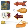 Beistle Foil Friendsgiving Photo Fun Signs, 7"-13", 14 signs Multicolored - 4 of 4