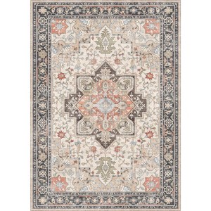 Abynow Faded Medallion Indoor Area Rug - 1 of 4