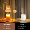 FAAYFIAN Adjustable Candle Warmer Lamp with Timer,Wood Base Metal Shade,Birthday Gifts for Women Mom - 4 of 4