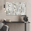 Courtside Market Shimmering Birch Grove Gallery-Wrapped Canvas - 2 of 4