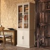 FUFU&GAGA Grey Modular Display Cabinet, Any Matching Assembly, Large Capacity Storage, Tempered Glass Door Showing Quality - 3 of 4