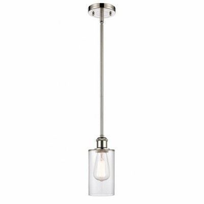 Clymer - 1 Light Mini Pendant In Art Deco Style-10 Inches Tall and 3.88 Inches Wide